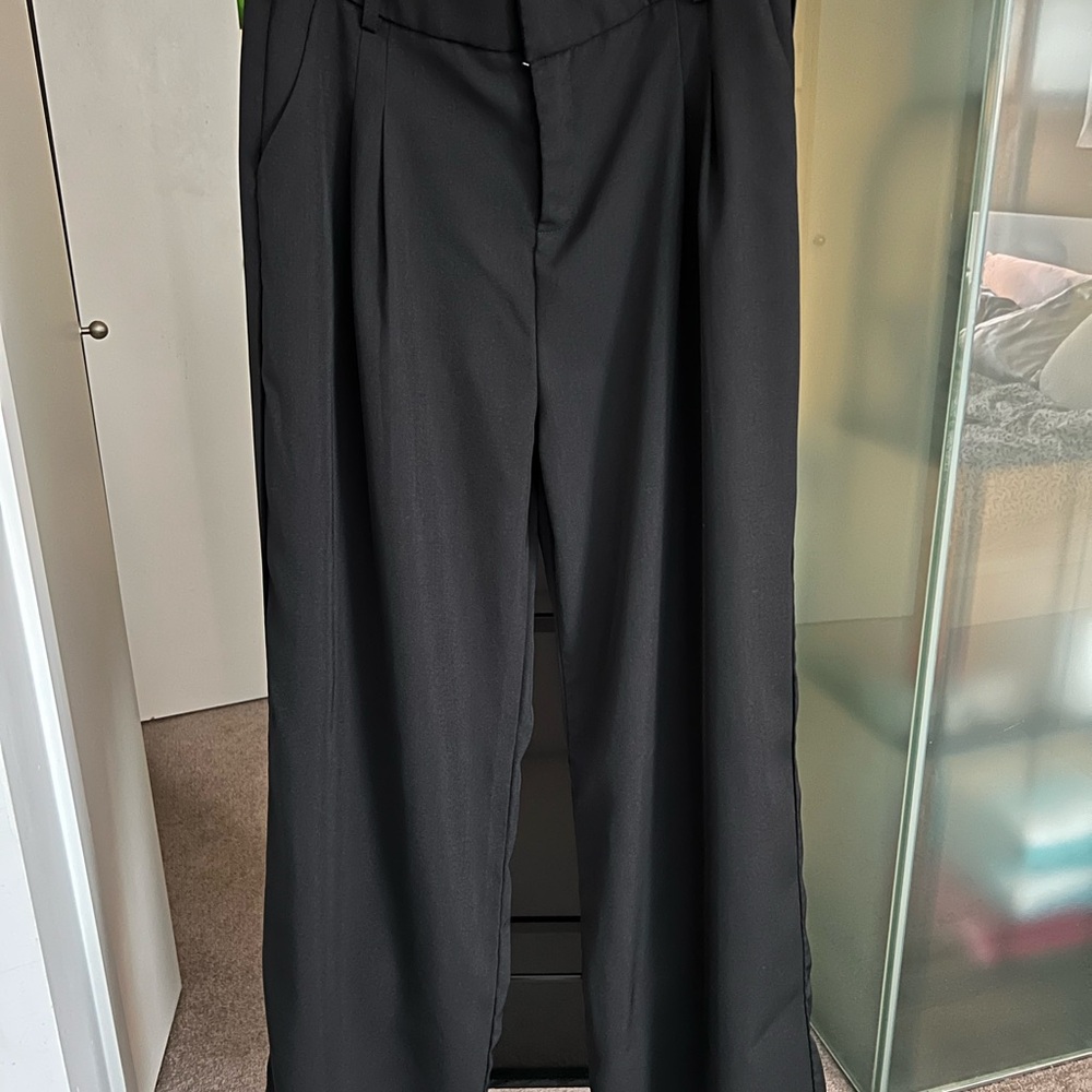 Black Wide Leg Pants